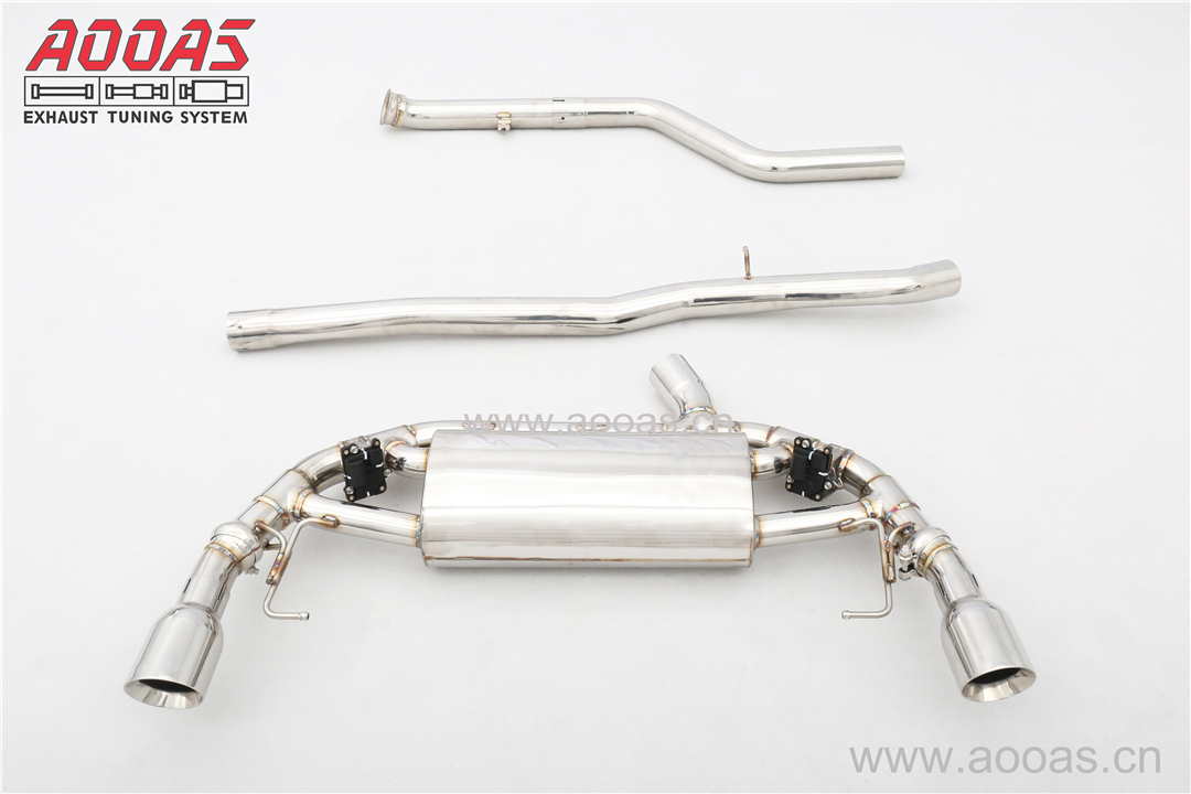 宝马X4 G02 2.0T 中尾段双边单出阀门